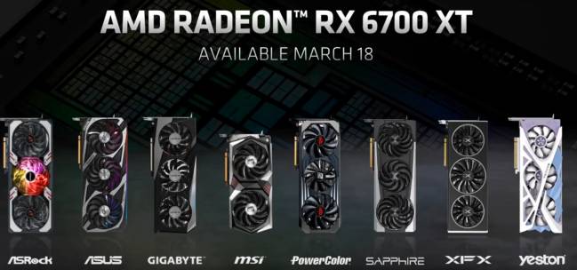 La AMD RX 6700 XT dans tous ses états ! [cliquer pour agrandir]