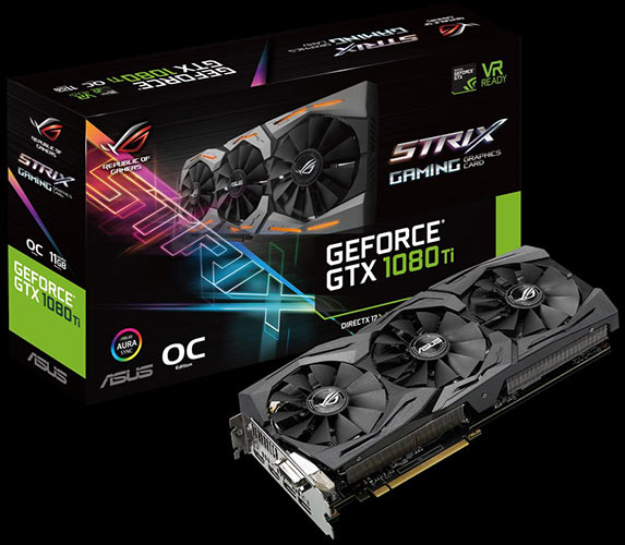 asus gtx1080ti strix box