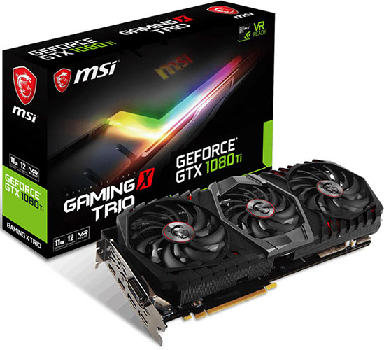 msi gtx1080ti gamingx trio