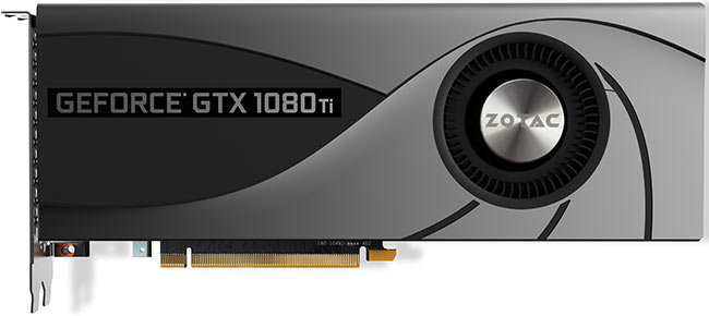 zotac gtx1080ti blower