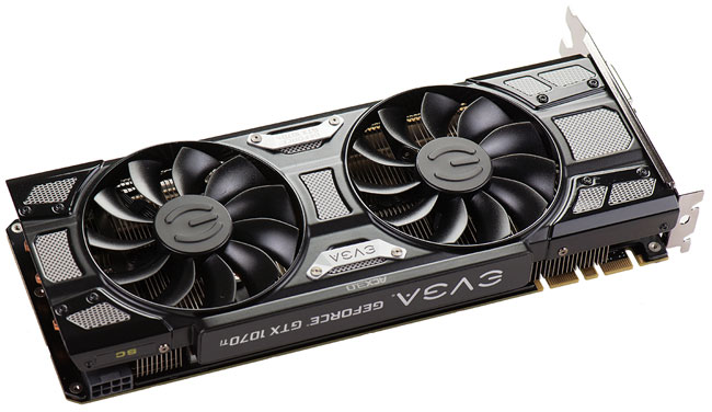 evga gtx 1070 ti sc black edition 3/4 arrière [cliquer pour agrandir]