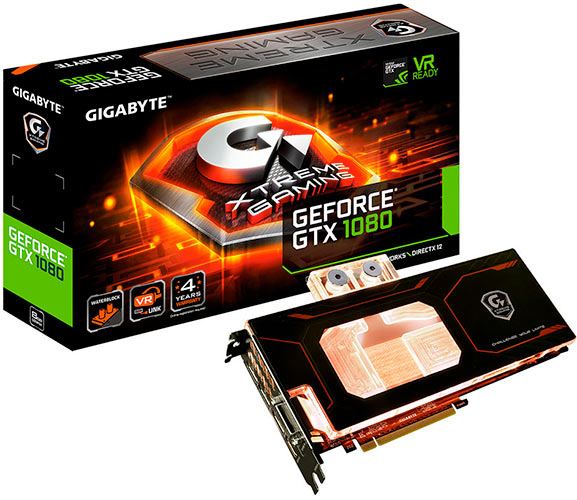 gigabyte gtx1080 waterforce