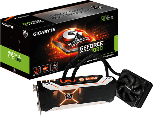 gigabyte gtx1080 xtreme waterforce