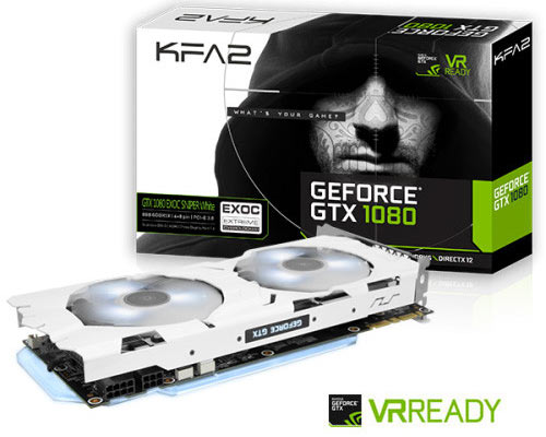 kfa2 gtx1080 exoc sniper white