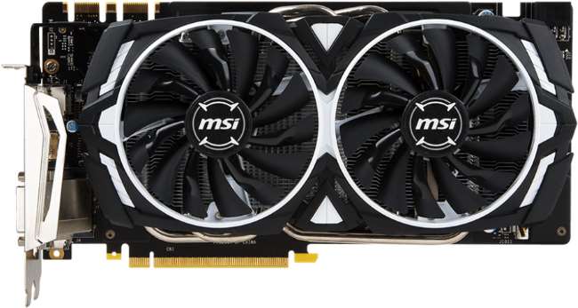 MSi GTX 1070 Armor OC [cliquer pour agrandir]