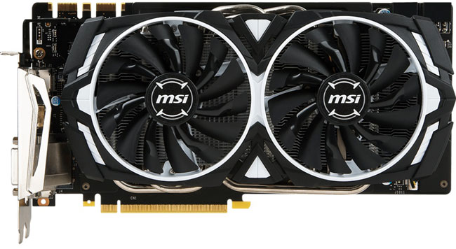 msi gtx 1070 ti armor face [cliquer pour agrandir]