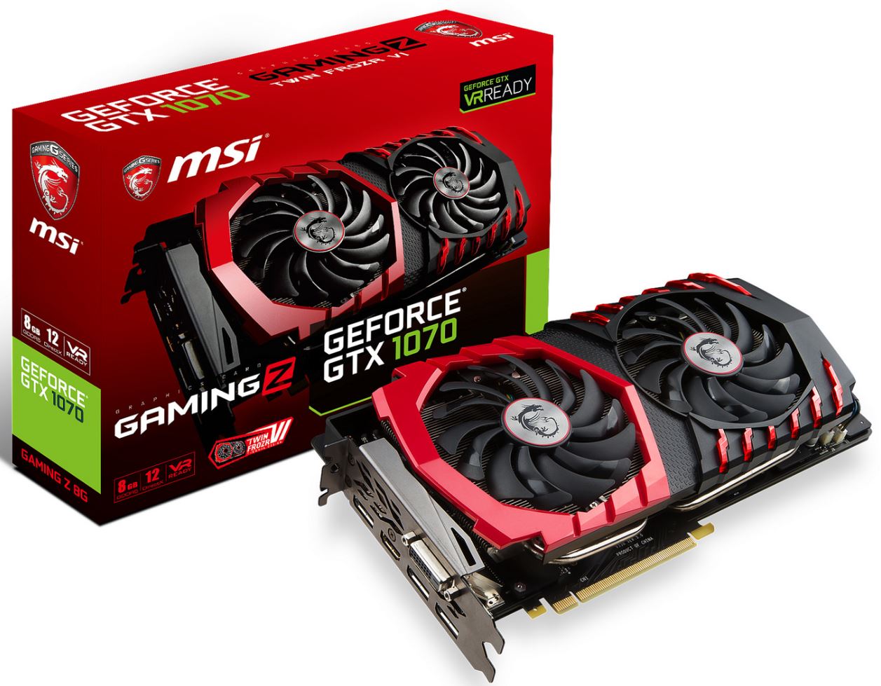 msi gtx1070 gaming z t