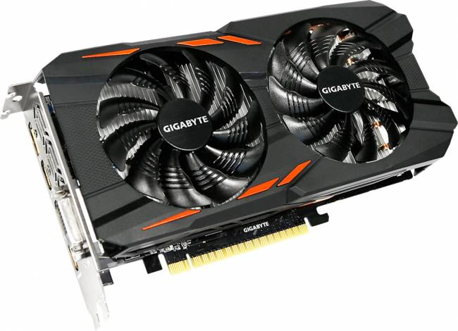 GIGABYTE GTX 1050Ti Windforce OC [cliquer pour agrandir]