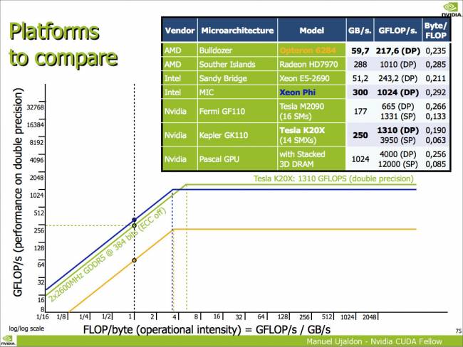 nvidia pascal double precision