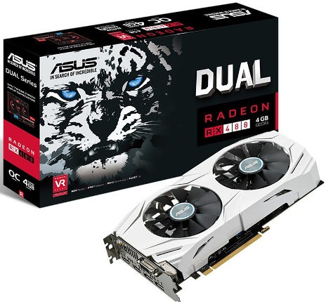 asus rx480 dual 4g