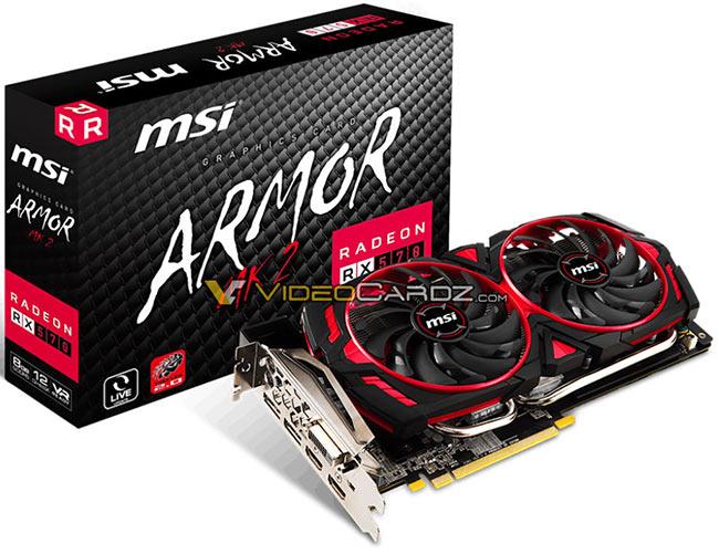 msi rx570 armor mk2 vdcz