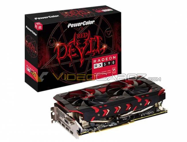 powercolor rx 590 pacakge