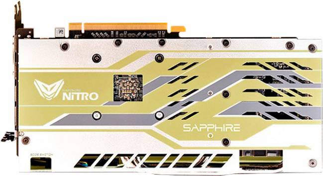 sapphire rx590 anniversary edition nitro plus rear