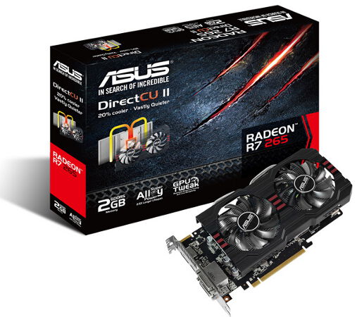 ASUS R7 265 DirectCU II