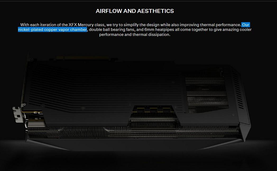 chambre a vapeur radeon xfx mercury
