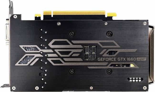 evga gtx 1660 super sc ultra backplate