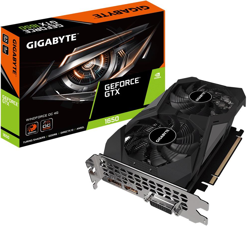 gigabyte gtx 1650 windforce oc gddr6