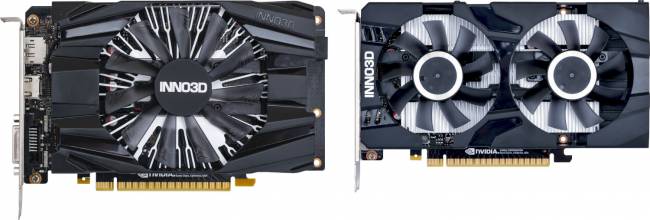 Le beau duo de GTX 1650 GDDR6 d'INNO3D ! [cliquer pour agrandir]