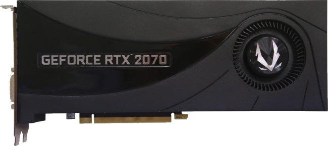Zotac RTX 2070 Blower [cliquer pour agrandir]