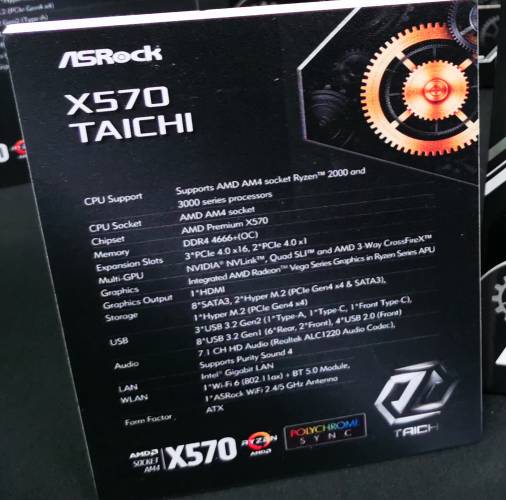 asrock x570 taichi computex specs