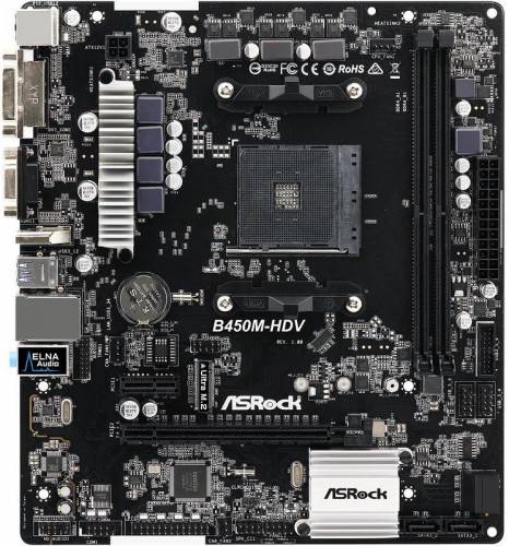 ASRock B450M-HDV [cliquer pour agrandir]