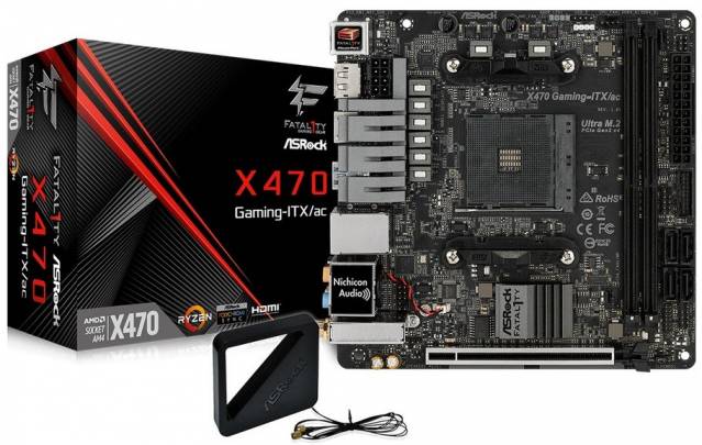 asrock x470 fatal1ty gaming itx ac bundle