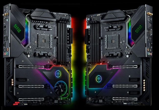 asrock x570 et b550 taichi razer edition [cliquer pour agrandir]