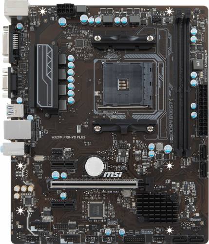 msi a320m pro vd plus t [cliquer pour agrandir]