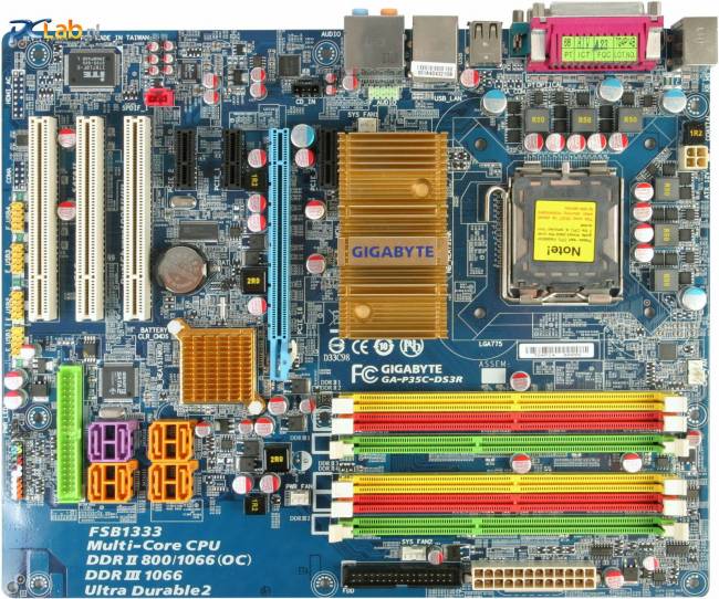 gigabyte p35c ds3r [cliquer pour agrandir]