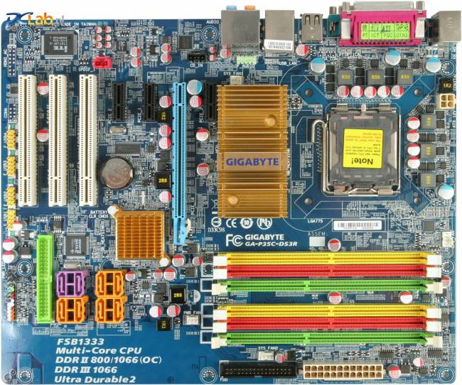 gigabyte p35c ds3r [cliquer pour agrandir]