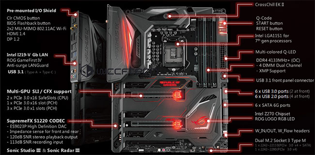 asus aximus ix formula wccftech