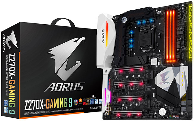 gigabyte aorus z270x gaming9