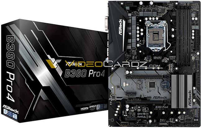 asrock b360 pro4 vdcz