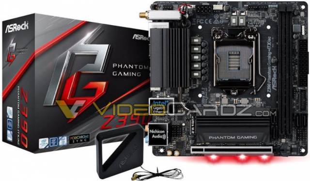 asrock z390 phantom itxac