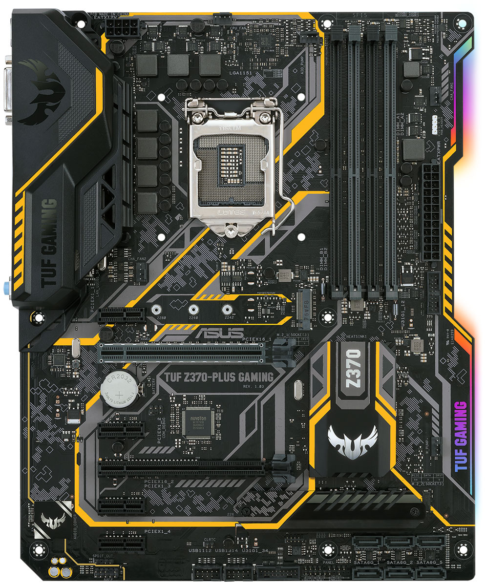 tuf z370 plus gaming