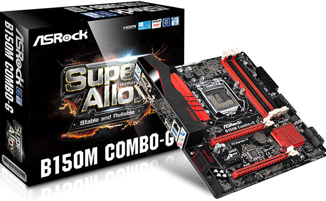 asrock b150m combo g