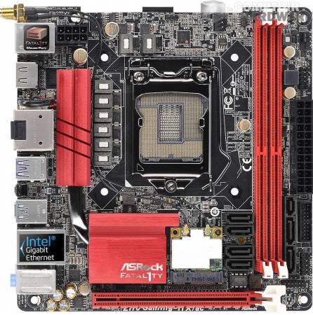 ASRock Fatal1ty Gaming-ITX/ac [cliquer pour agrandir]