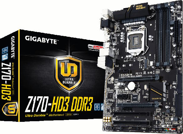 gigabyte z170 hd3 ddr3