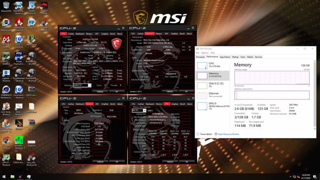 MSI 128Go DDR4 [cliquer pour agrandir]