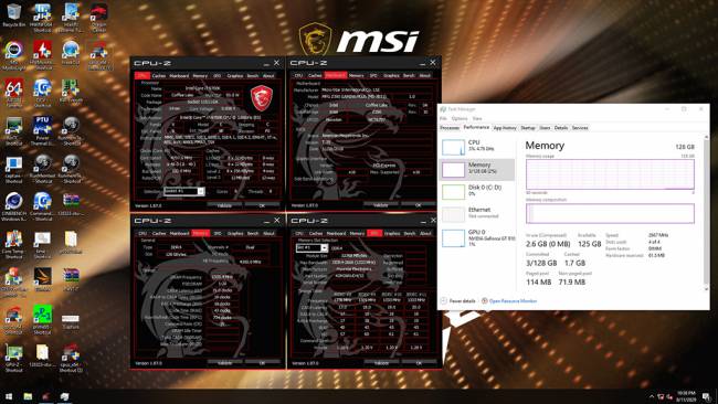 MSI 128Go DDR4 [cliquer pour agrandir]