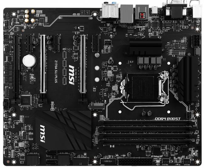 msi z170a sli plus