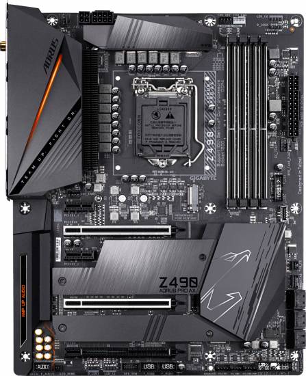 gigabyte z490 aorus pro ax [cliquer pour agrandir]