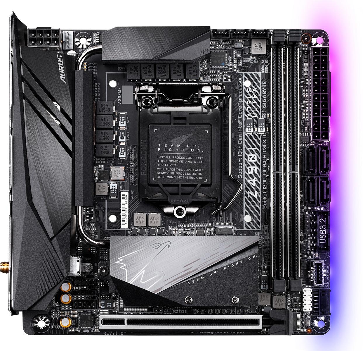 gigabyte z490 i aorus ultra t