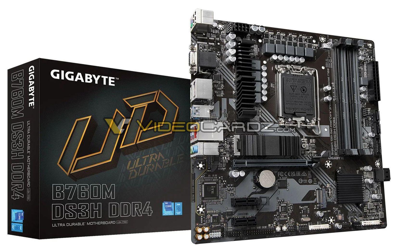 gigabyte b760m ds3h ddr4