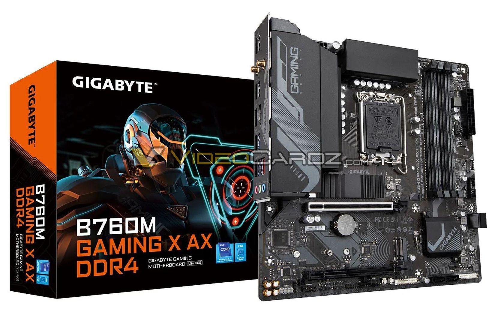 gigabyte b760m gaming x ax ddr4