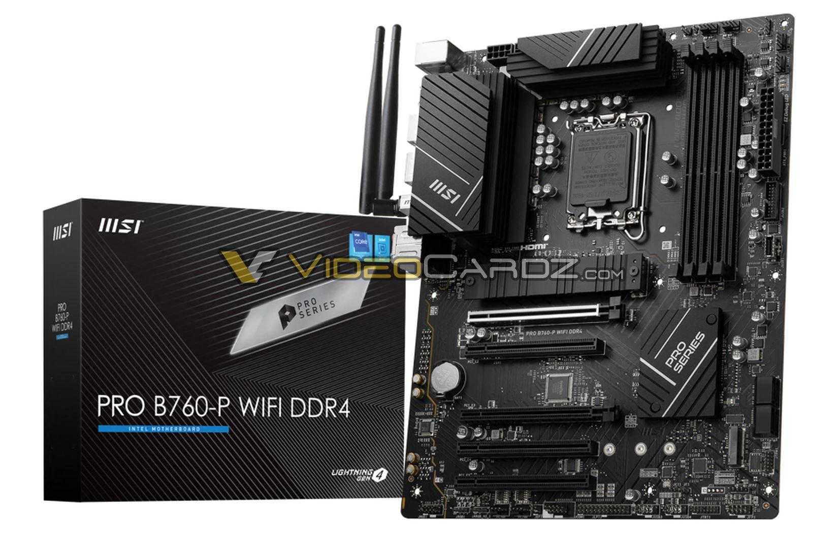 msi pro b760-p wifi ddr4