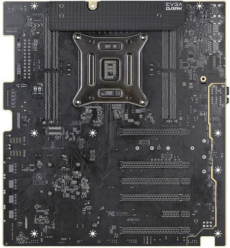evga x299 dark layout back