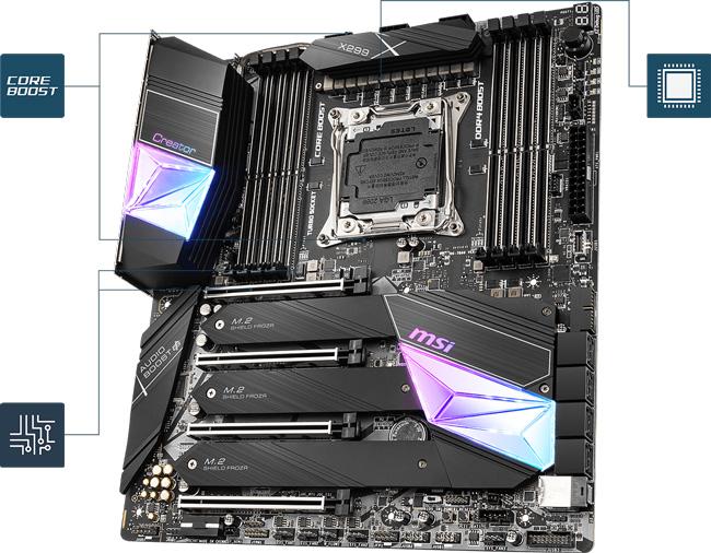 msi prestige x299 creator