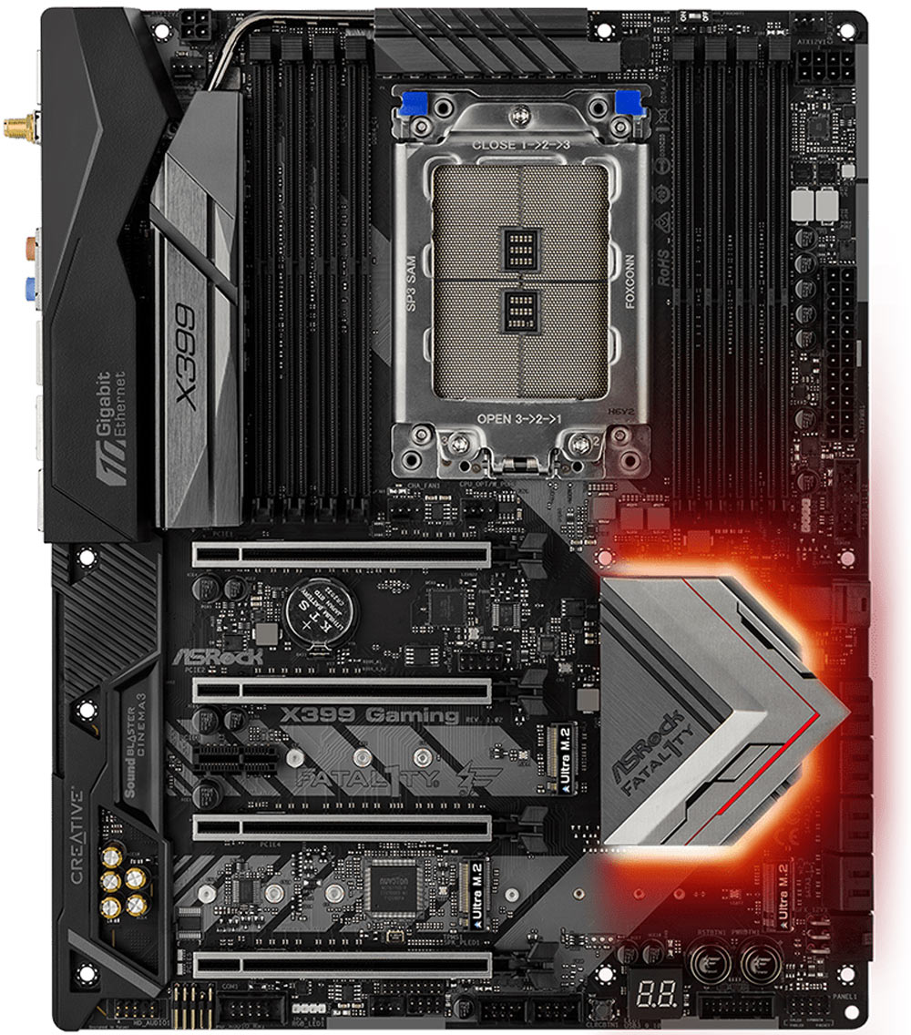 asrock fatal1ty x399 professional gaming