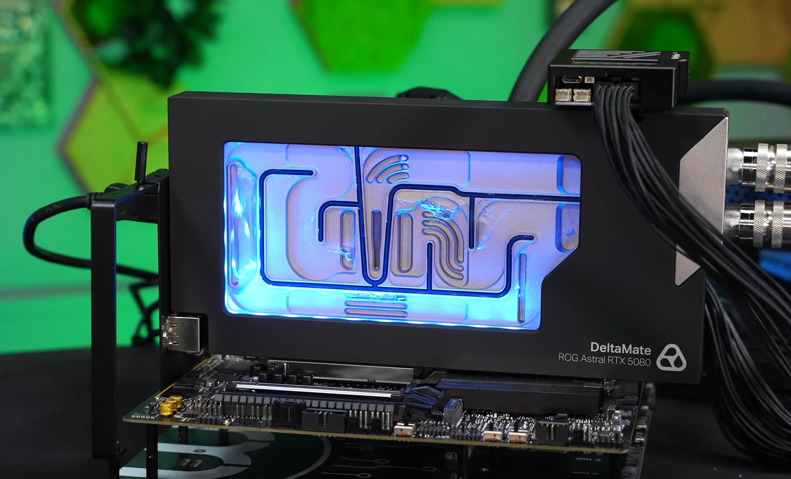 Thermal Grizzly DeltaMate RTX 5080, le waterblock à 550 euros